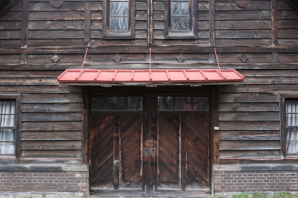 dark agricultural hut