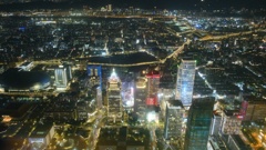 Amazing night view of Taiwan