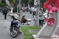 A common sight in Ho Chi Minh City