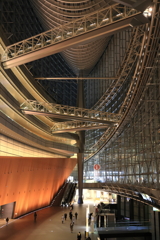 Tokyo International Forum at dusk