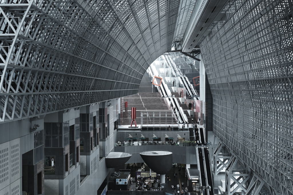 futuristic space