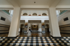 mosaic entrance