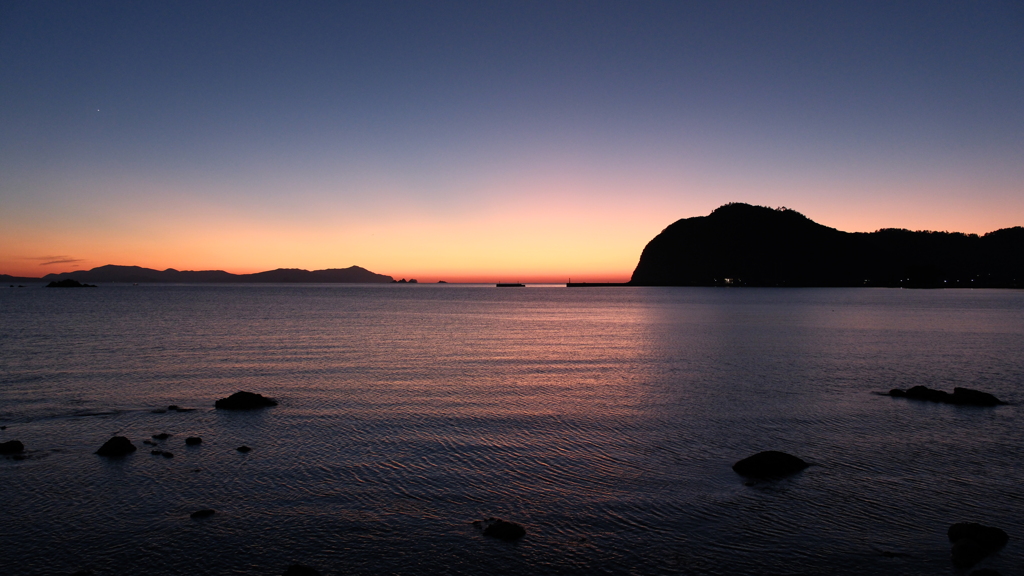 隠岐はBlueに