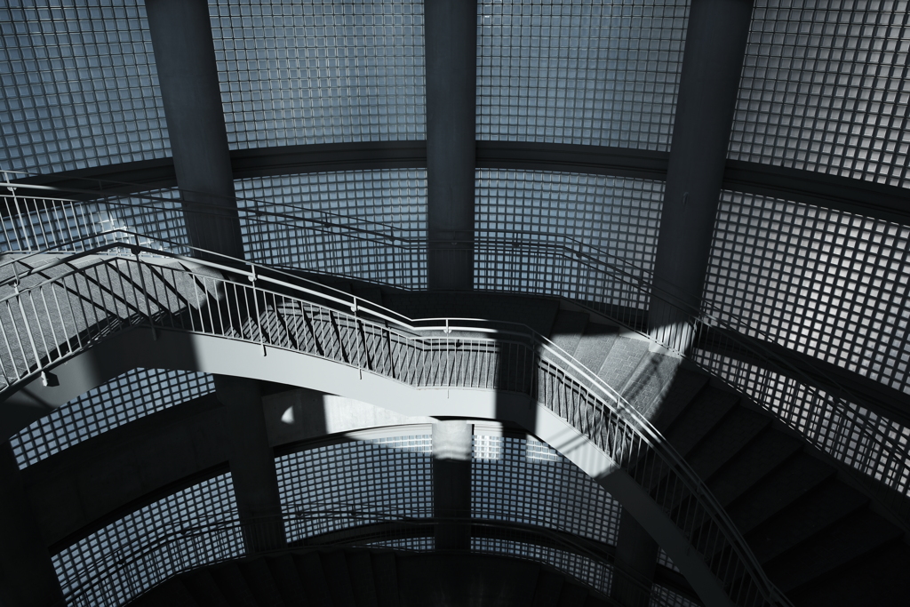 Sunlight on the stairs