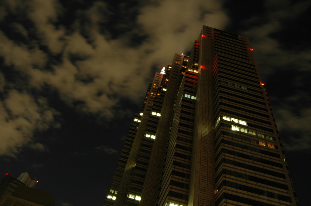 夜空とパークハイアット