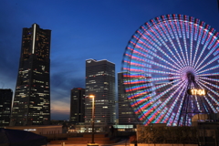 桜木町の夕景