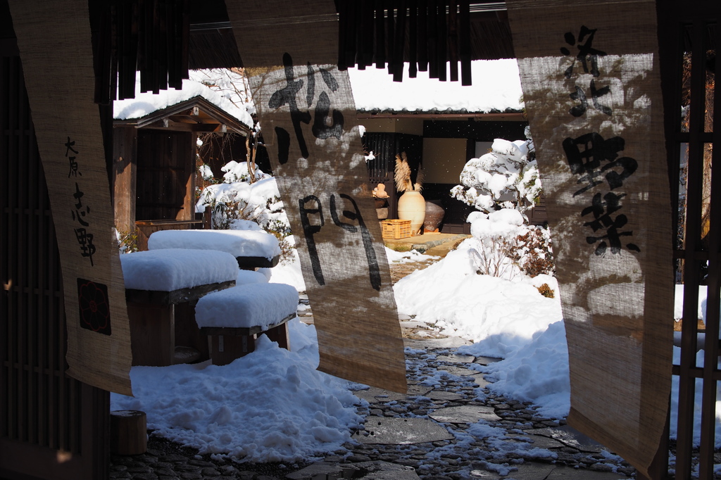 雪の京都-3