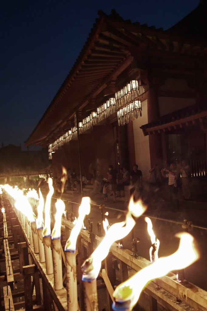 万灯供養の灯 2