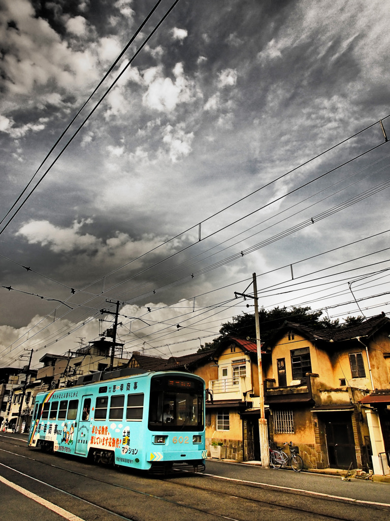 空色を盗んだチンチン電車