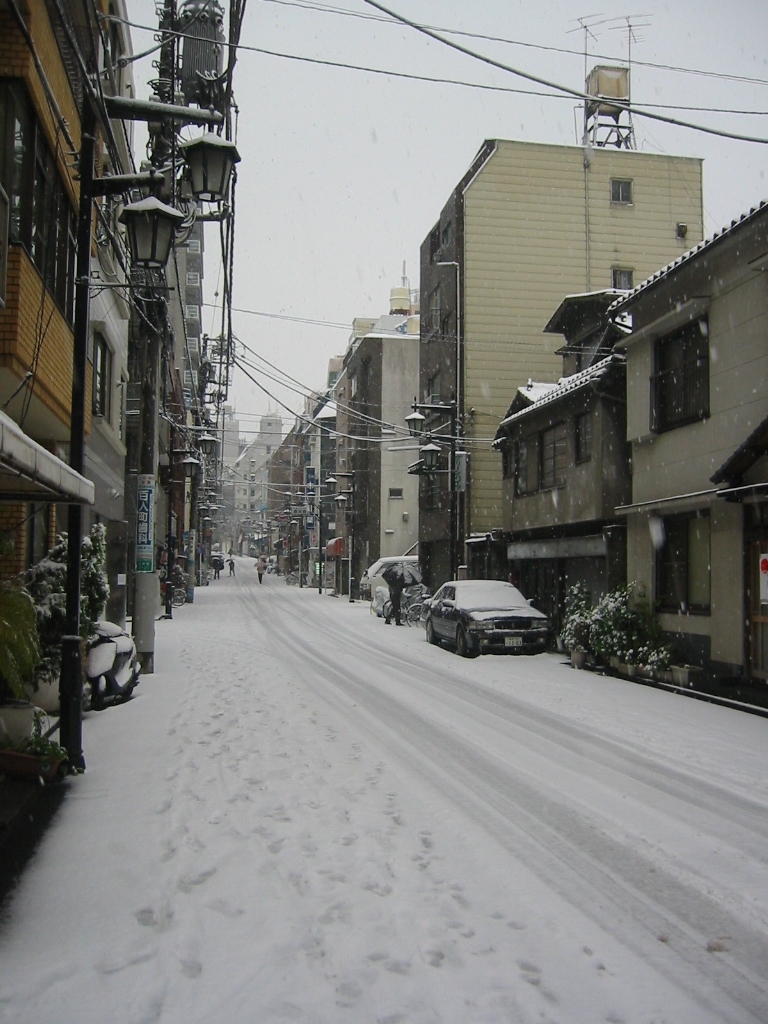 雪の街