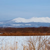 樽前山（苫小牧市錦岡付近から）