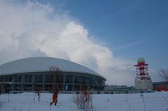 筋状の雲