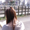 縁側で読書