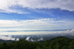 和泉葛城山　登頂直後１