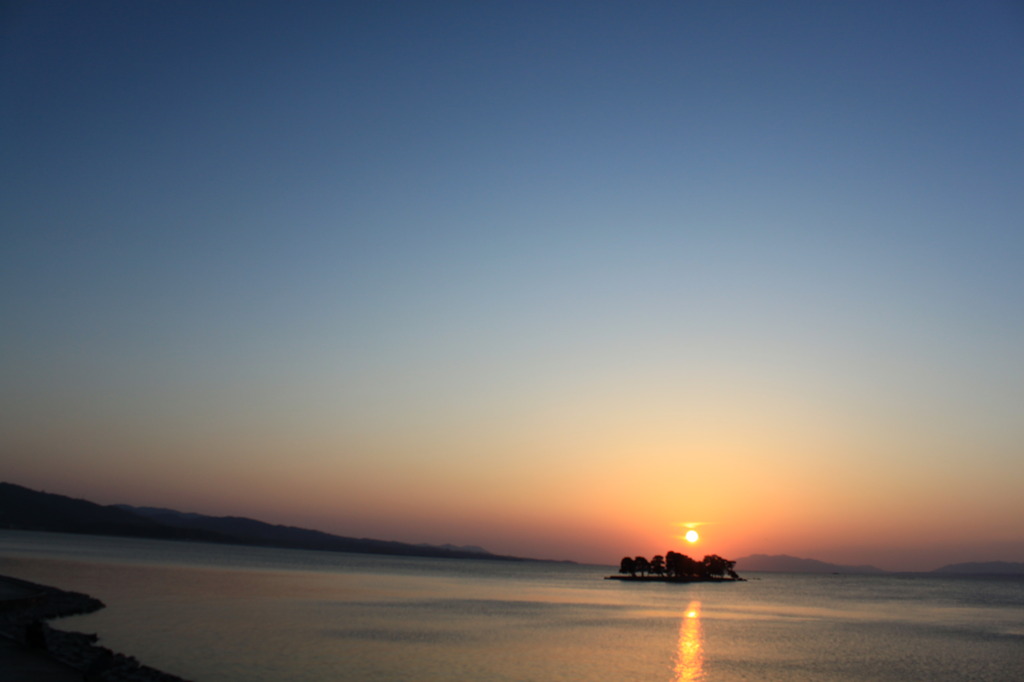 宍道湖の夕日