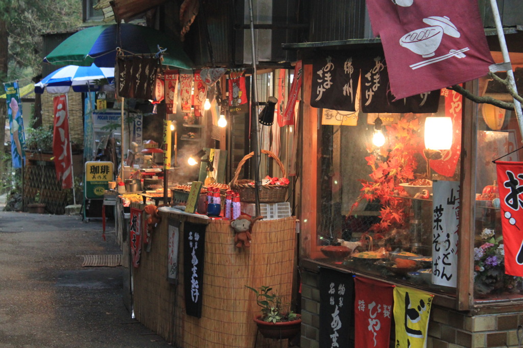 店先の雰囲気