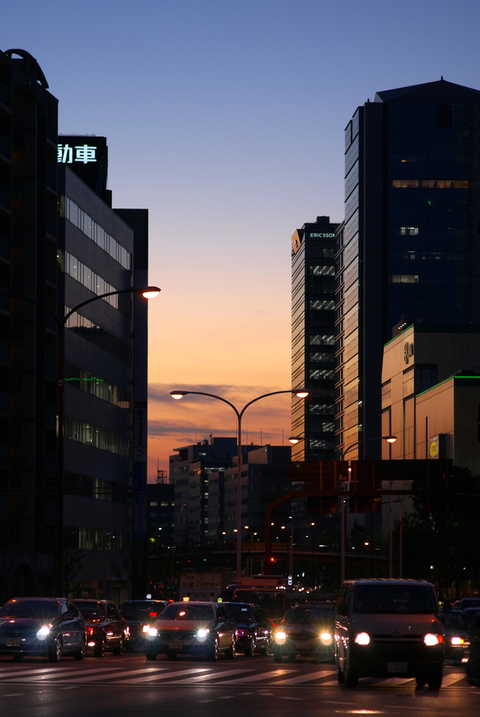 夕暮れの水道橋