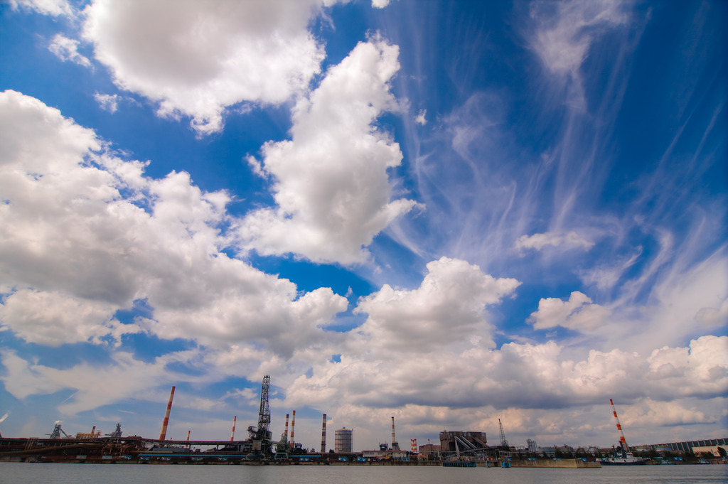 夏空秋雲