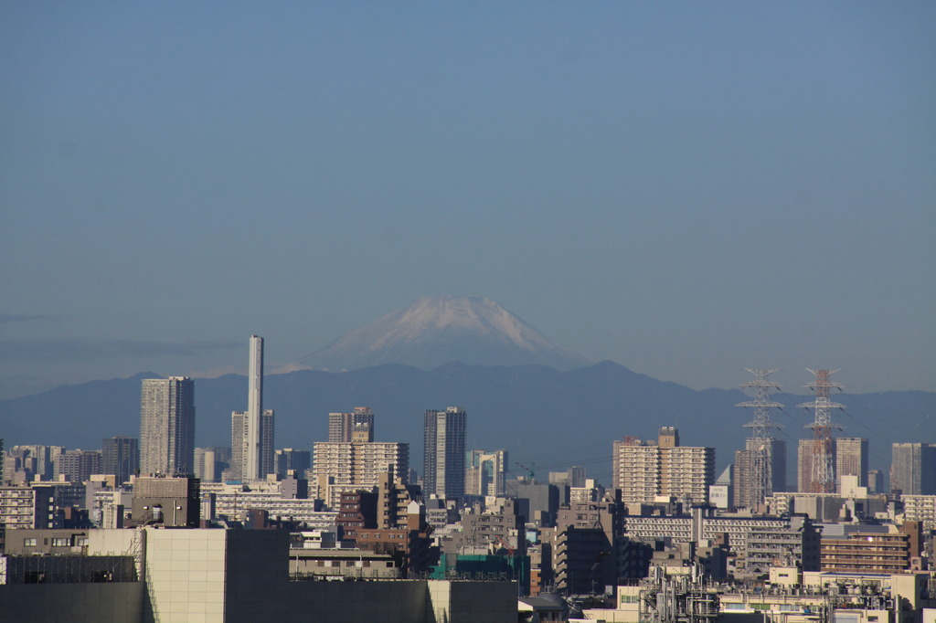 千葉からの富士山
