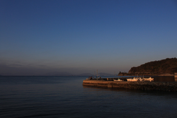 夕暮れ