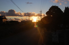 波照間の夕日