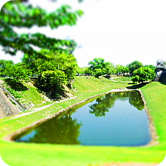 熊本城のお堀