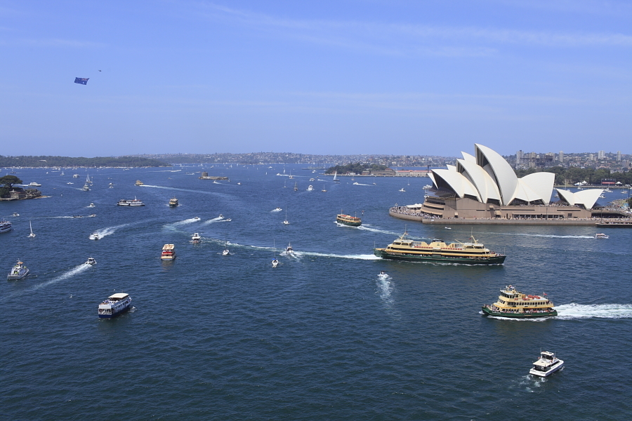 Australia Day にみる渋滞