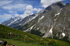 Grandes Jorasses to Mont-Blanc