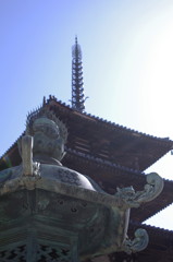 法隆寺　五重塔