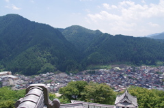 郡上八幡城からの眺望