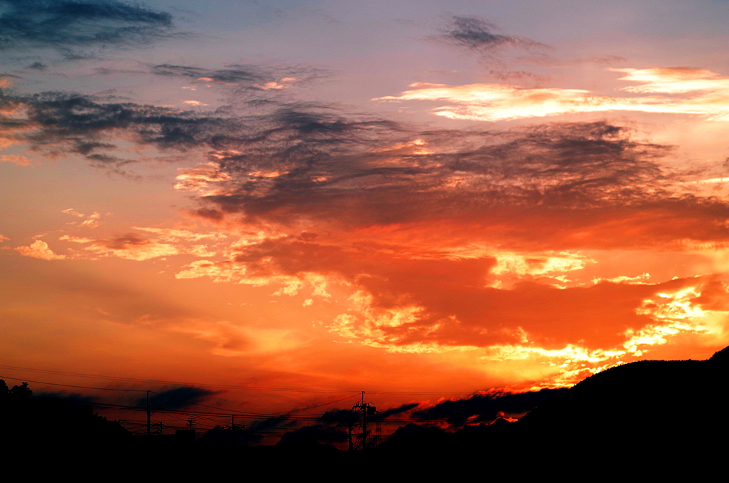 the look of the sky # 9 〜朝焼け〜