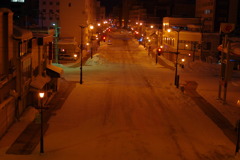 雪国の夜明け前