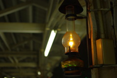 小樽駅の灯り