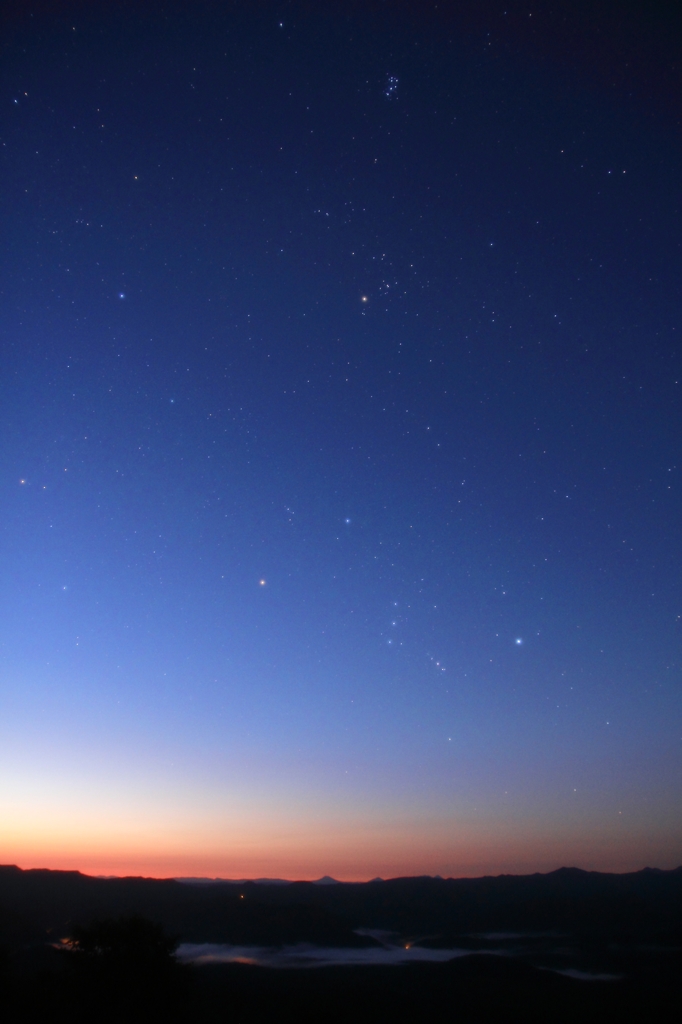 夜明けのオリオン