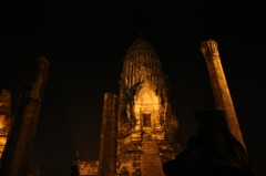 Wat Ratchaburana　Nacht