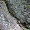 My wife who challenges a rock　Ⅰ