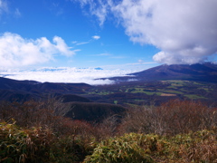 The view from the top of the mountain