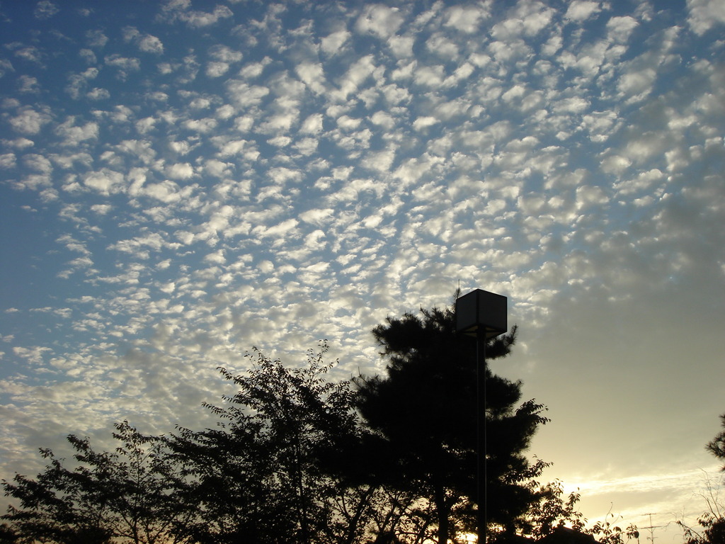夏のおわり　空