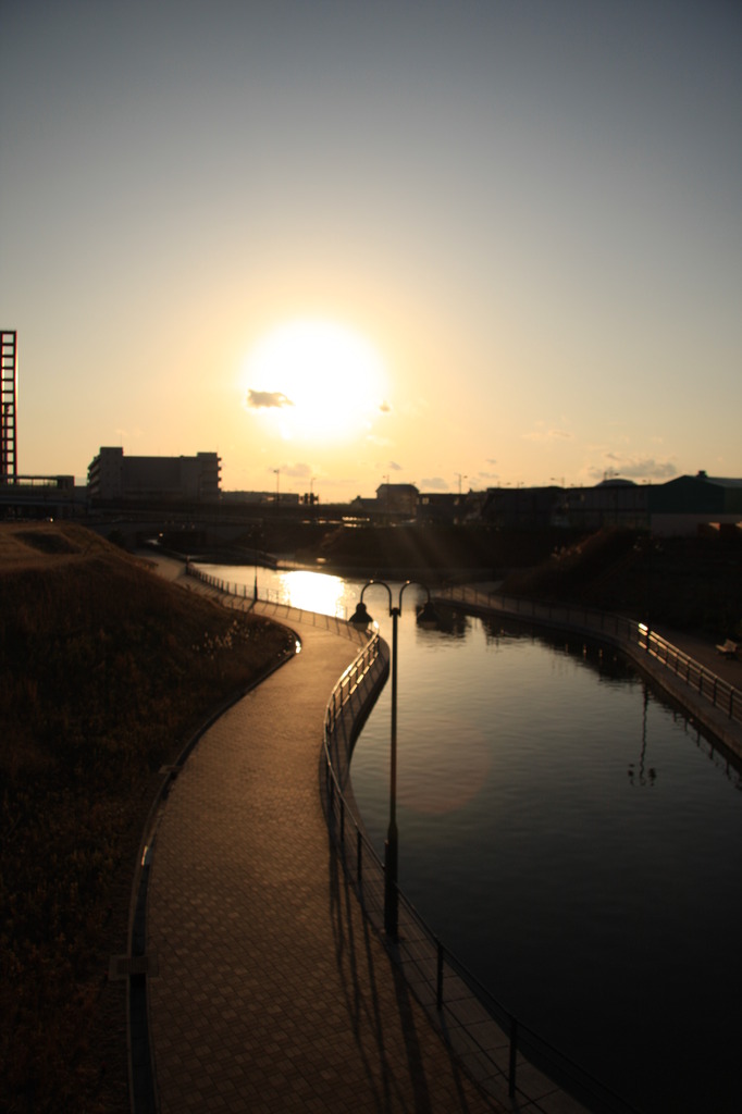 夕阳