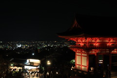 夜晚的京都