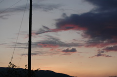 夕暮れ