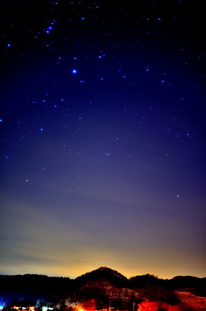 星・降り注ぐズリ山