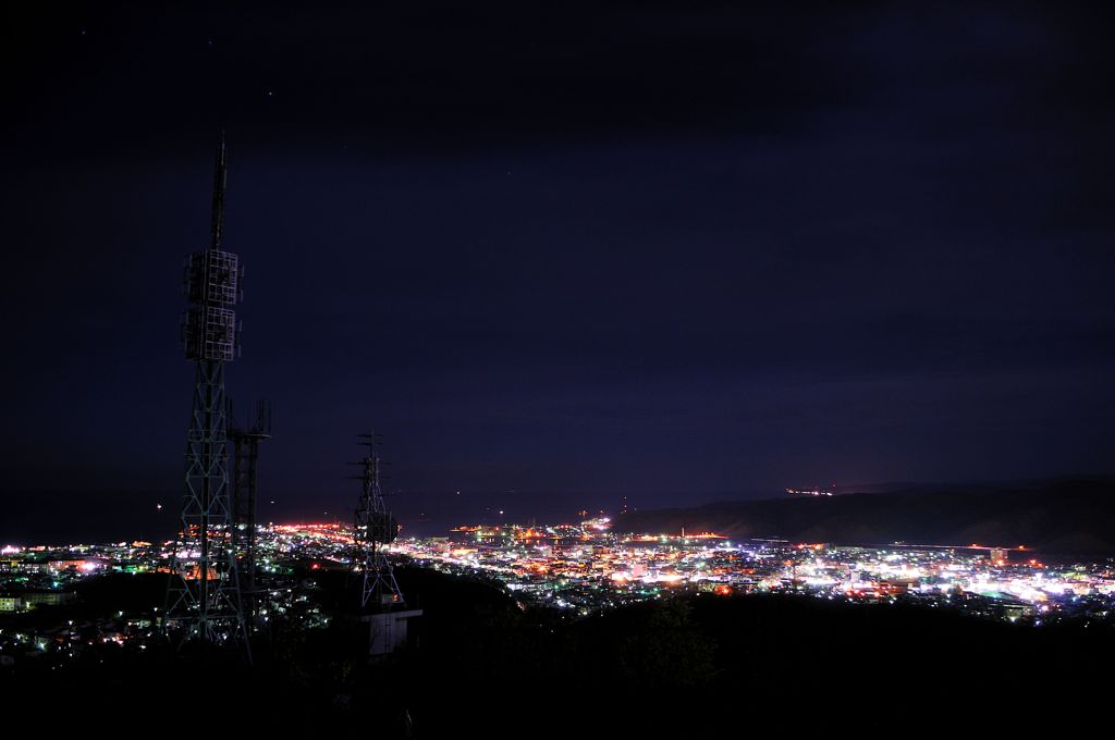 港町の夜景