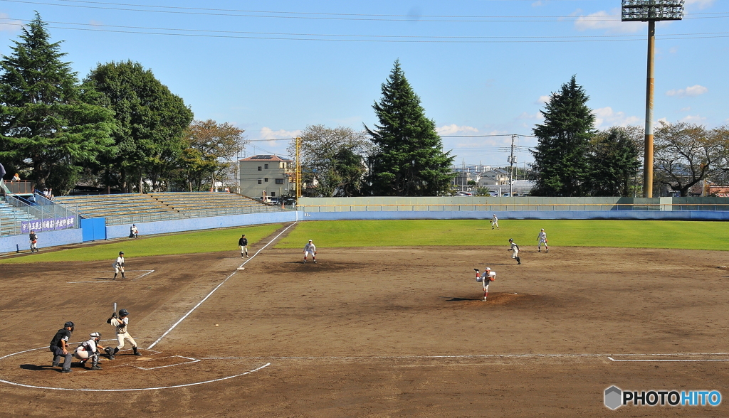 川越散策⑦　初雁球場