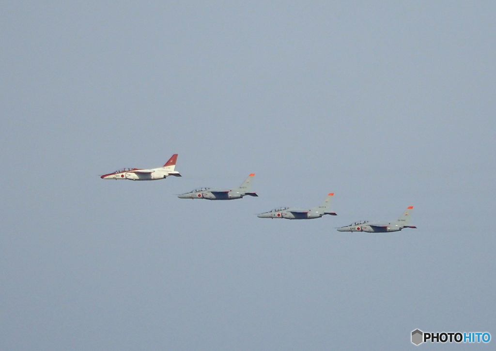 T-4編隊飛行訓練