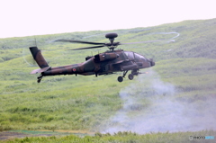 AH-64D　M230A1 30mm機関砲射撃