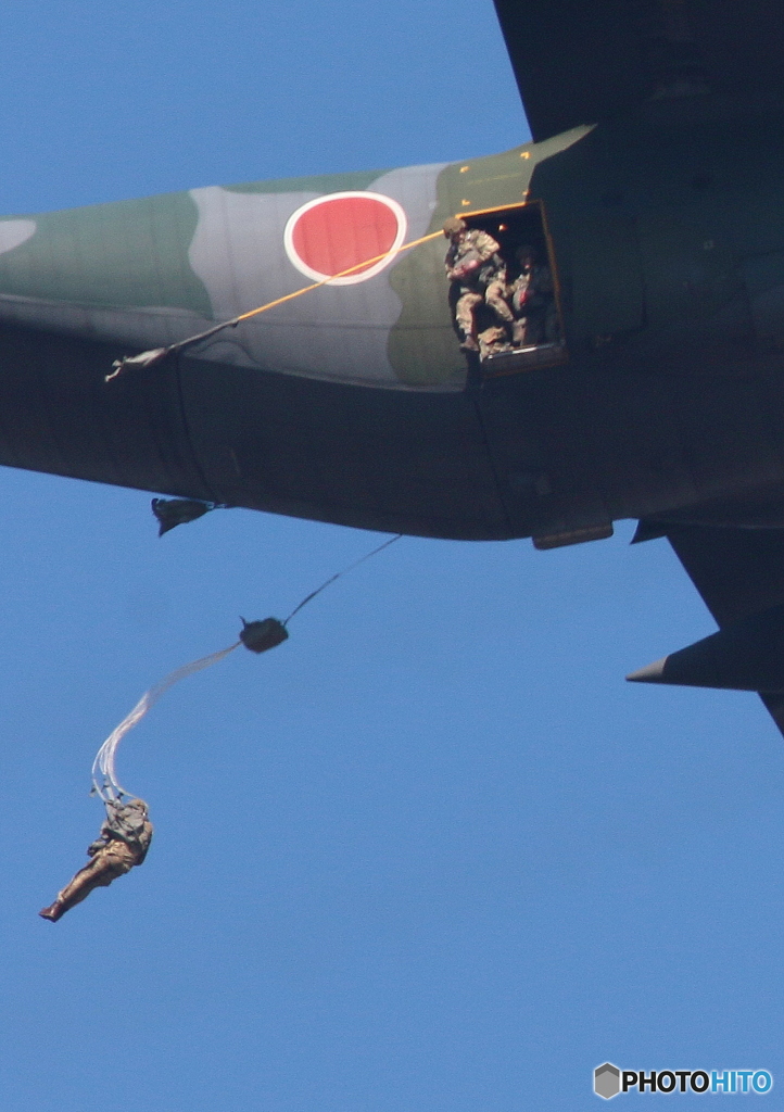 C-130から飛び出し