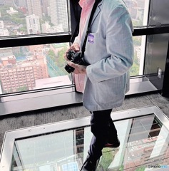 展望台　窓(スカイウォークウインドウ)