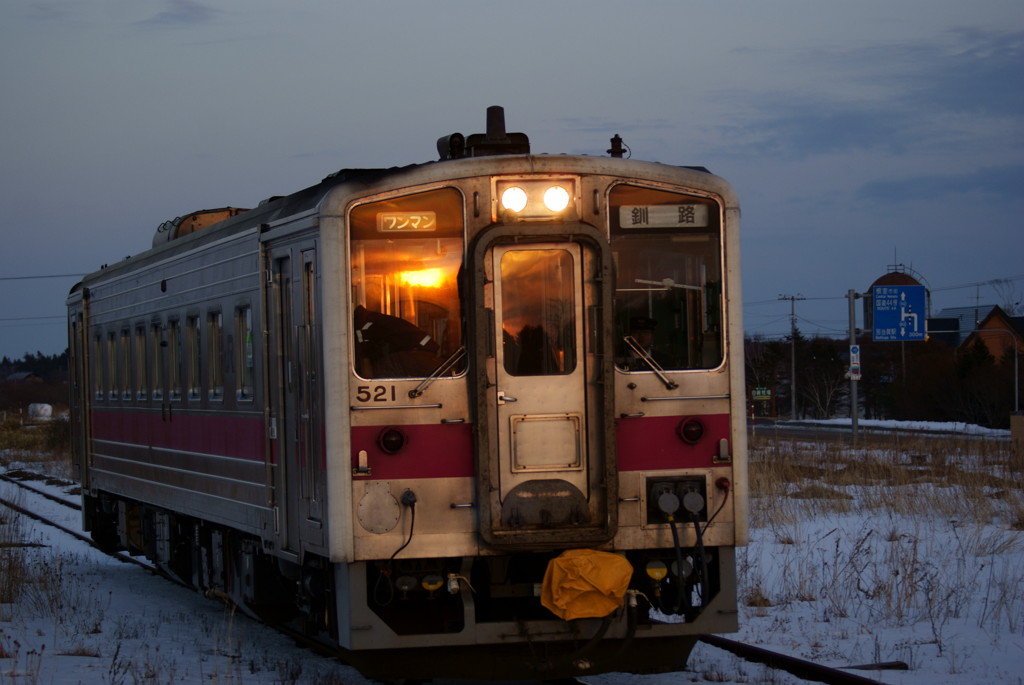 夕映えの車両