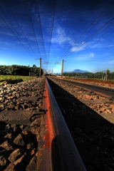 線路の果て